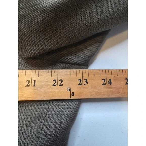 Oscar De La Renta 2 Piece Blazer Jacket & Vest‎Mens 42R Green Sports Coat Wool